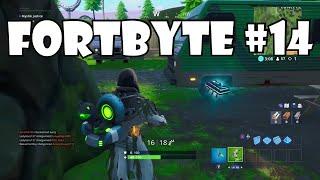 Fortnite Forbyte 14 Location. Found Within An RV Park. Fortbyte 14 Location