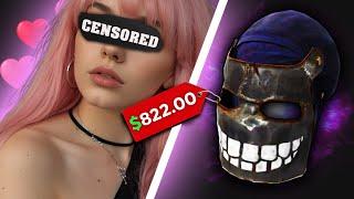 E-GIRL SPENDS MY BALANCE ON RUSTYLOOT