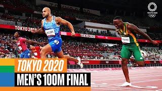 Mens 100m final ‍️  Tokyo Replays