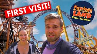 Flamingo Land VLOG 2020 - OUR FIRST VISIT