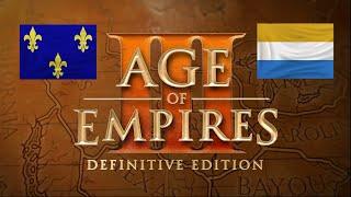 Age of Empires III Definitive Edition - Fransa vs Hollanda GAMEPLAY 1 VS 1 RANKED