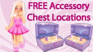 Chest Locations With FREE Accessories Royale High
