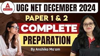 UGC NET Preparation Strategy 2024  UGC NET Paper 1 & 2 Complete Preparation