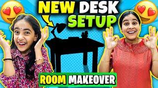 MY Room Makeover Desk Setup Room Setup  Samayra Narula Official  Samayra Narula and Family 