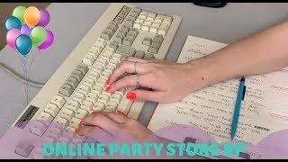 ASMR Online Party Store RP Best Typing Sounds EVER