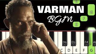 Varman BGM   Jailer  Piano tutorials  Piano Notes  Piano Online #pianotimepass #jailer #bgm