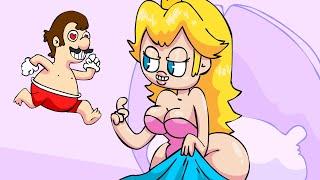 Mario le pega un brinco a Peach  Parte 1