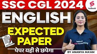 SSC CGL Analysis 2024 English  SSC CGL Expected Paper 2024 Based on 10  Sept. Exam  Ananya Mam