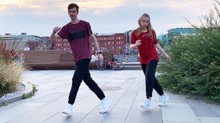 Пара классно танцует Шафл  Shuffle Dance & CuttingShapes  Москва