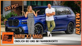 BMW X7 M60i im Test 2022 Wir fahren das Facelift Fahrbericht  Review  6-Sitzer  40i xDrive LCI