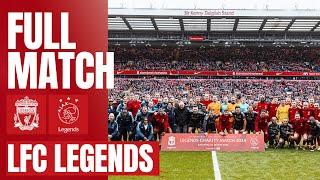 FULL STREAM Liverpool FC Legends vs Ajax Legends  Torres Gerrard & More