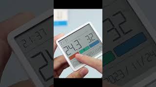 Product Link in Bio  #1503  @MaviGadgets All-in-One Indoor Humidity Meter Clock Thermometer