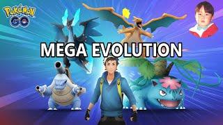 Pokémon GO เกมมือถือจับโปเกมอนเพิ่มระบบ Mega Evolution สะสมหินเพื่อวิวัฒนาการร่างเมก้ากันเถอะ 
