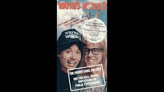 OpeningClosing to Waynes World 2 1994 Screener VHS  BluesClues&TheWigglesFTW