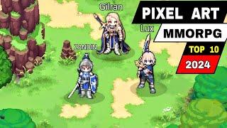 Top 10 Best PIXEL ART MMORPG Games for Android iOS in 2024 