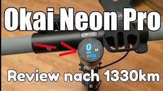 Okai Neon Pro ES30 E Scooter Langzeitreview - Wie gut nach über 1300km?