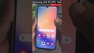 Samsung A34 5G NFC Test