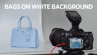 How to photograph Bags on White Background - Mastering Product Photography