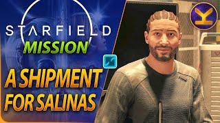 STARFIELD - A Shipment for Salinas - Misc Mission Guide Walkthrough Gameplay