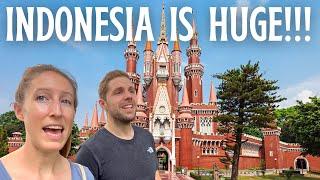 Indonesia is HUGEExploring Different Cultures at Taman Mini Indonesia Indah Jakarta Travel Vlog