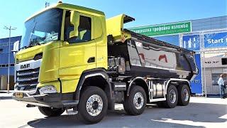 New 2023 DAF XFC 530 FAD 8x4 Off-Road Tipper Truck - Interior Exterior Details - Truck Expo