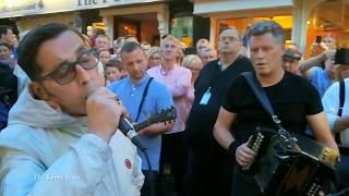 christy dignam &  Liam OConnor sing the Green Fields of France in killarney July 24th 2018