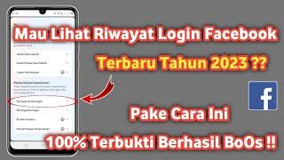 Cara melihat Aktivitas login facebook terbaru  Melihat aktivitas login facebook