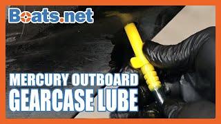 Lower Unit Oil Change on a Mercury 40HP Outboard  How to Pressure Test a Lower Unit  Boats.net