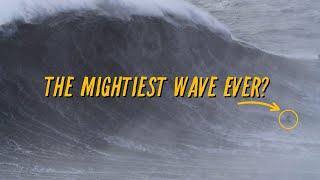 INCREDIBLE RECORD ALERT? Lucas Chumbos MONSTER Wave at Nazaré  Feb 24th