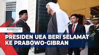 Prabowo-Gibran Sowan ke Abu Dhabi Temui Presiden UEA Pangeran MBZ