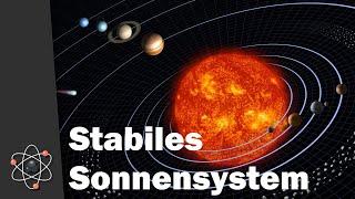 Aufgehängt über dem Nichts - Stabilität des Sonnensystems  Physik-Tagung 2023  Albrecht Ehrmann