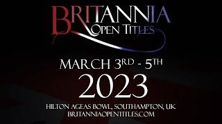 Britannia Open Titles 2023 Promo