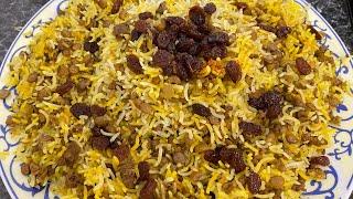 How To Make Adas Polo  Persian Rice&lentils Recipe طرز تهیه عدس پلو آسان