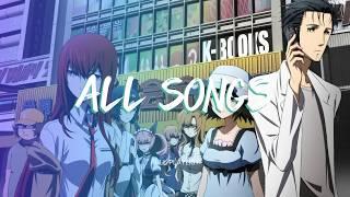 Steins Gate - ALL Openings and Endings
