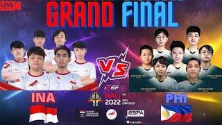 Momen War epic Indonesia vs Philippines piala iesf mlbb