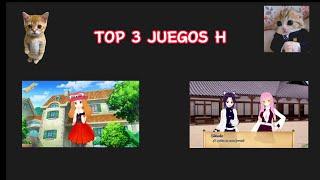 Top 3 juegos h para celular 2024