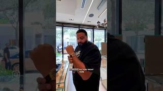 DJ Khaled x Avi & Co. Shopping for watches in miami design district  tour of our store #watch #avi
