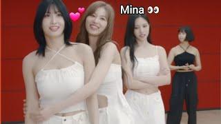 Mina enjoying Momo and Sana hips 