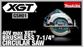 40V max XGT® Brushless 7-14” Circular Saw GSH01