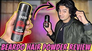 Beardo Max Volume Hair Powder Review  Worth Buying?