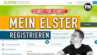 Mein Elster Registrierung  Mein Elster Aktivierung  Elster online anmelden