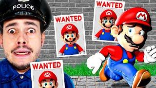 SUPER MARIO auf der FLUCHT vor DER POLIZEI in REAL LIFE um 3 UHR mittags 