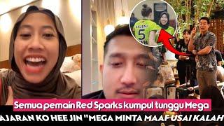 LIVE  Humblenya Mega minta maaf tak terbatas ke fans - KO HEE JIN KUMPULKAN SKUAD RED SPARKS