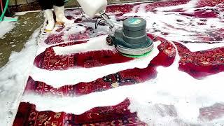 The most beautiful and dirtiest rug Ive ever seen. Amazingly satisfying ASMR