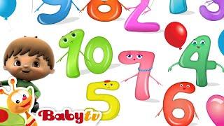 Sayım Şarkısı  Charlie & the Numbers ile 1den 10a kadar sayılarla tanışın  BabyTV Türkçe