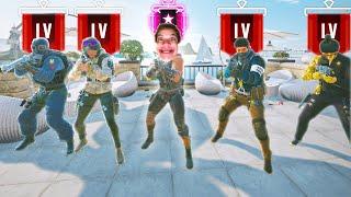 I Joined 4 COPPERS For Ranked... Rainbow Six Siege