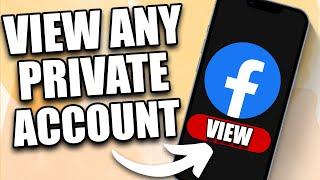 How to View Private Account on Facebook 2024