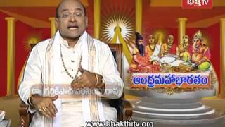 Garikipati Andhra Mahabharatam - Drona Parvam Episode 1144  Part 1