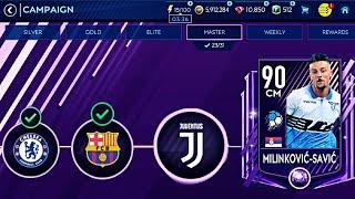 How to beat Juventus in Master Campaign- Toughest Gameplay  0-3  No extra time  fifa Mobile 19