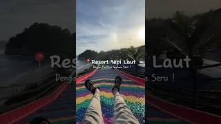 Osanna Beach Resort  Penginapan tepi laut dengan fasilitas wahana permainan seru  #ditravelin